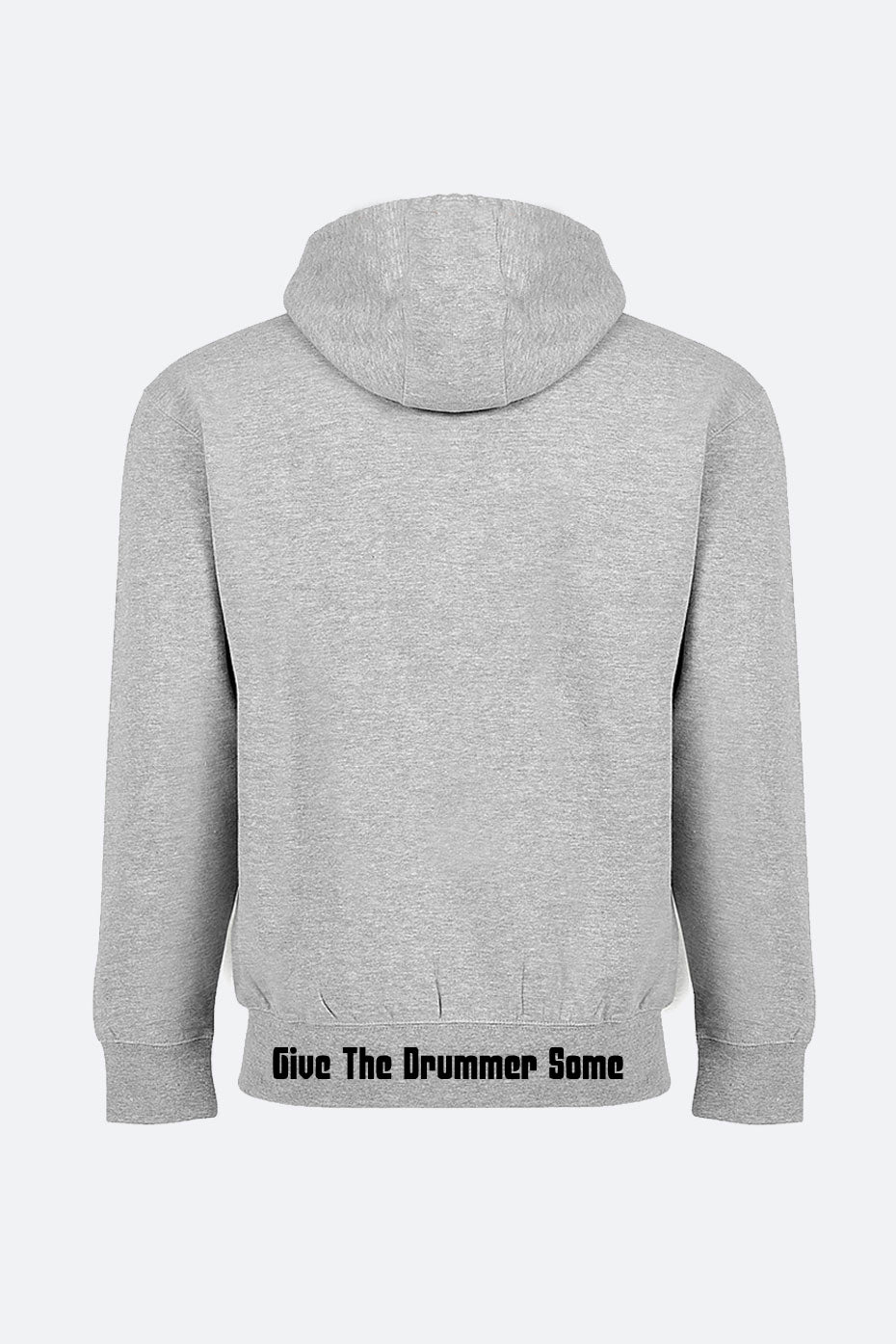 Give The Drummer Some™ Ghost Note™ Comfort Zipup Hoodie - Grey