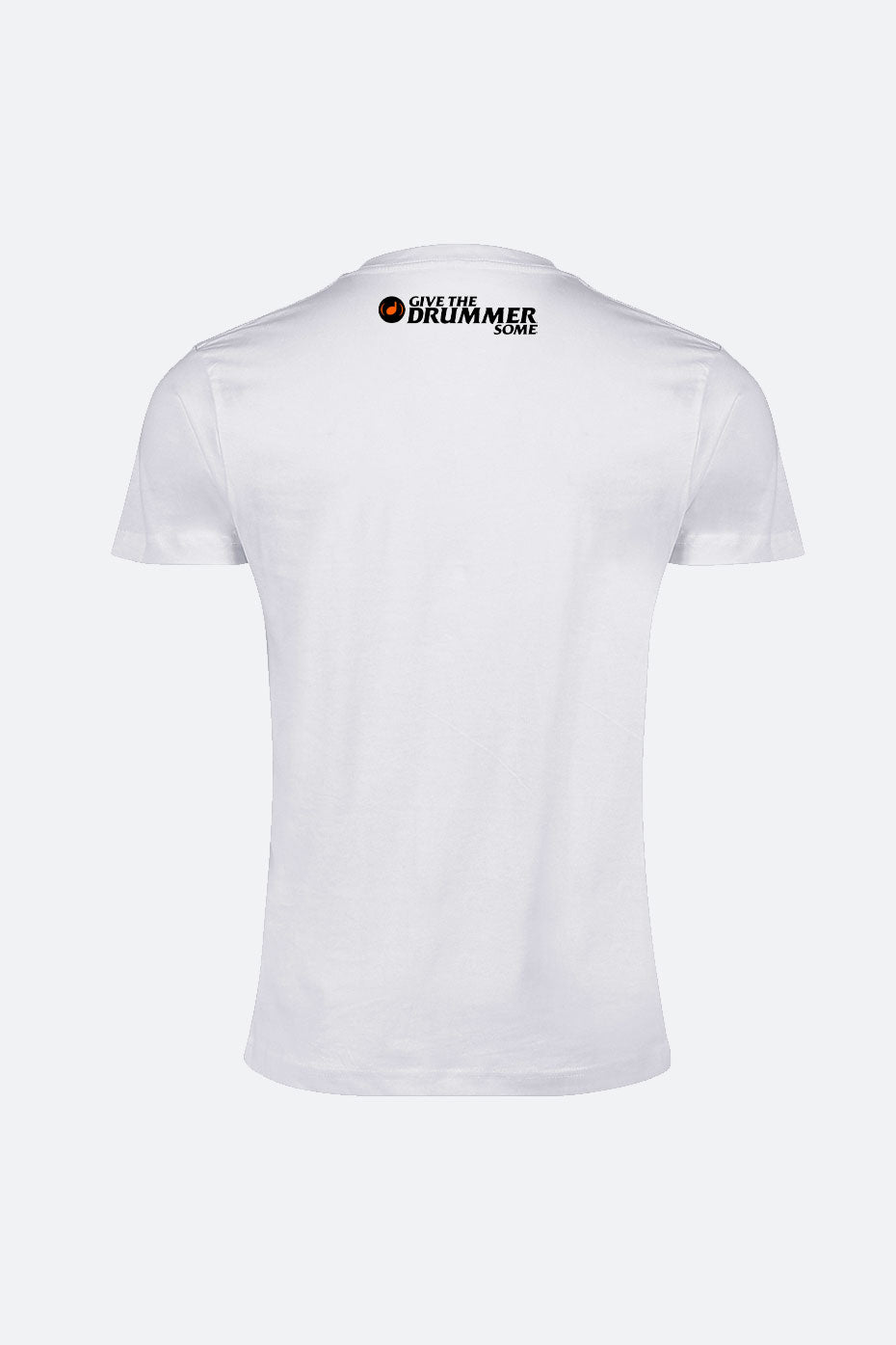 The Give The Drummer Some™ Ghost Note™ Crew Neck Tee - White