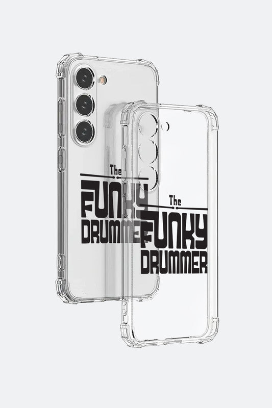 The Funky Drummer - Clear Phone Case