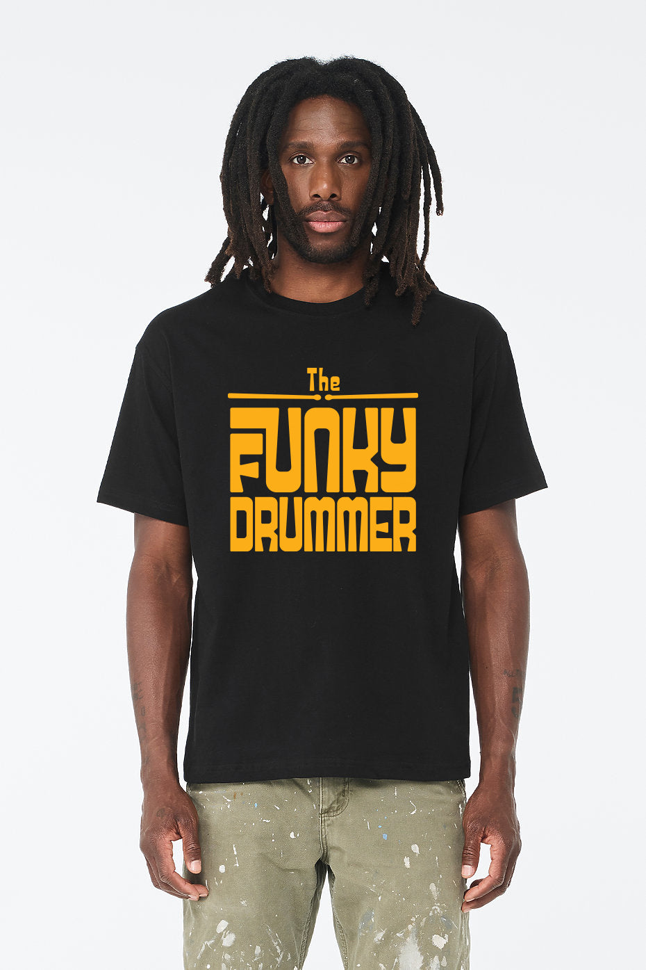 The Funky Drummer  - Black Tee