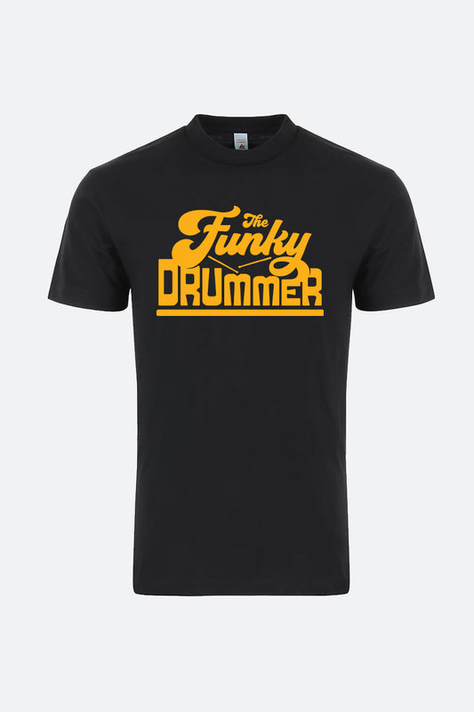 The Funky Drummer Crew Neck Tee - Black
