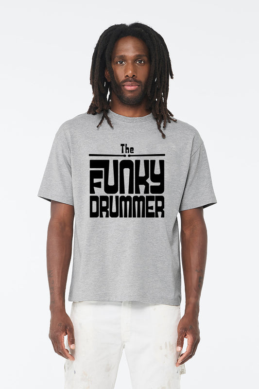 The Funky Drummer - Light Grey Tee
