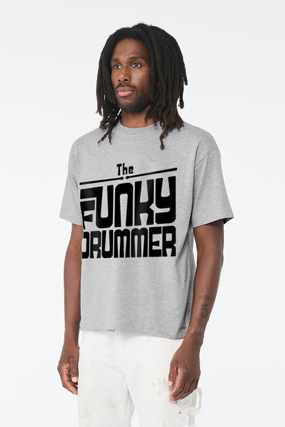 The Funky Drummer - Light Grey Tee