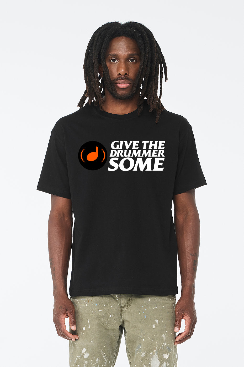 Give The Drummer Some™ Ghost Note™ - Black Tee