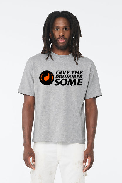 Give The Drummer Some™ Ghost Note™ - Light Grey Tee