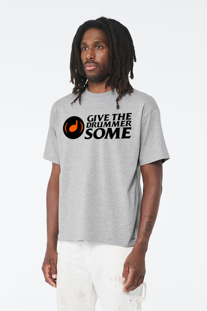 Give The Drummer Some™ Ghost Note™ - Light Grey Tee