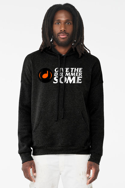 Give The Drummer Some™ UniSex Pullover Hoodie - Black