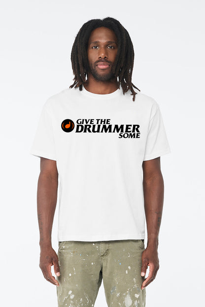 Give The Drummer Some™ Ghost Note™ - White Tee