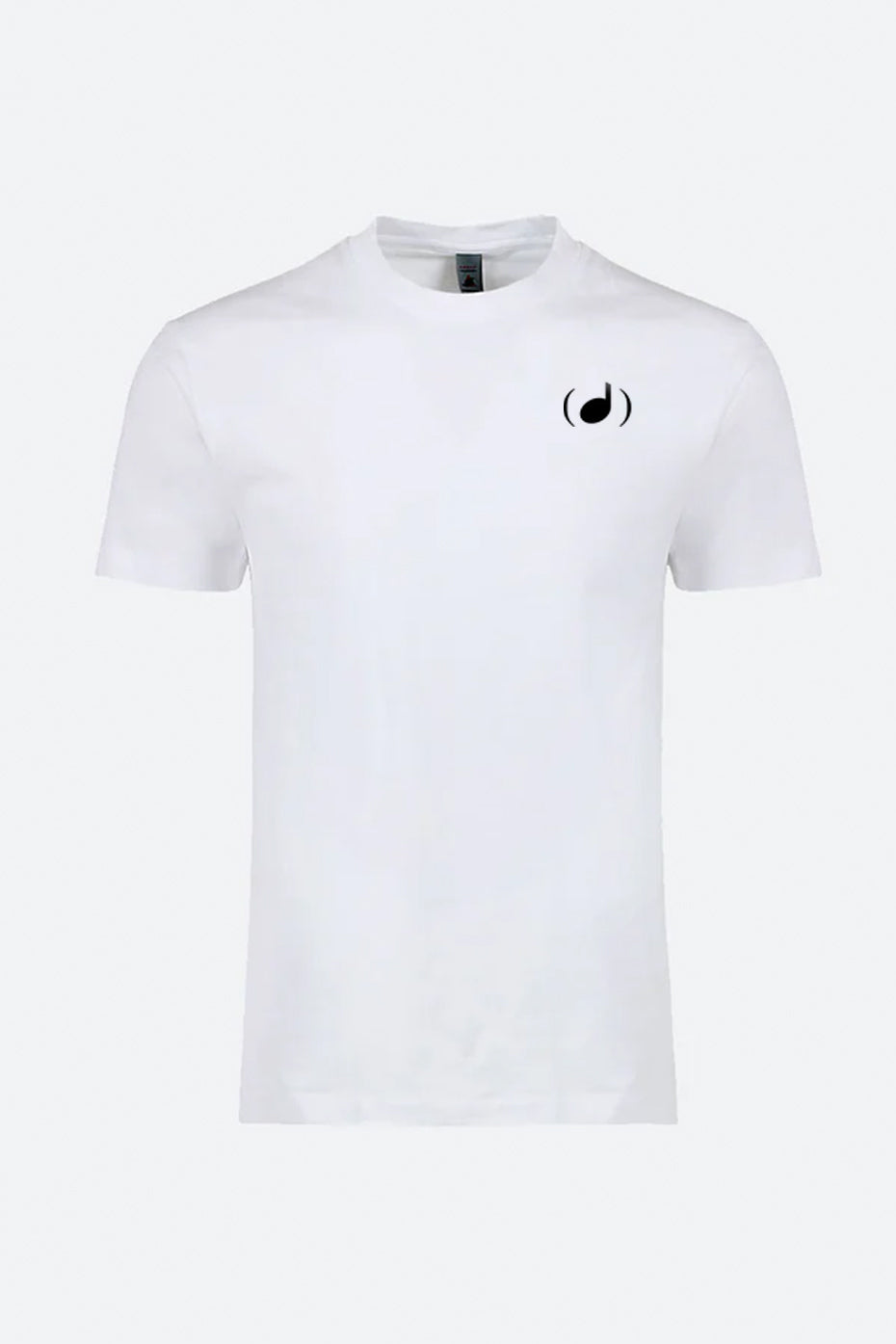 The Give The Drummer Some™ Ghost Note™ Crew Neck Tee - White