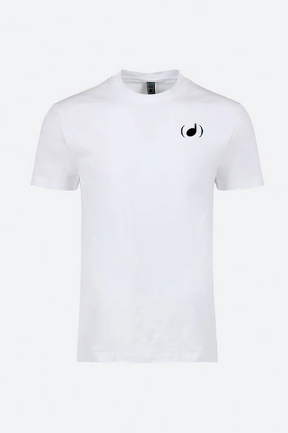 The Give The Drummer Some™ Ghost Note™ Crew Neck Tee - White