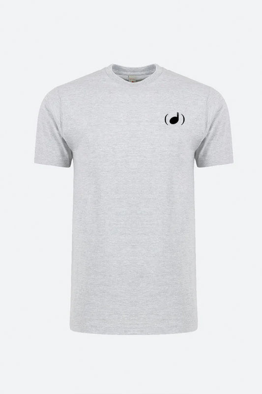 The Give The Drummer Some™ Ghost Note™ Crew Neck Tee - Grey