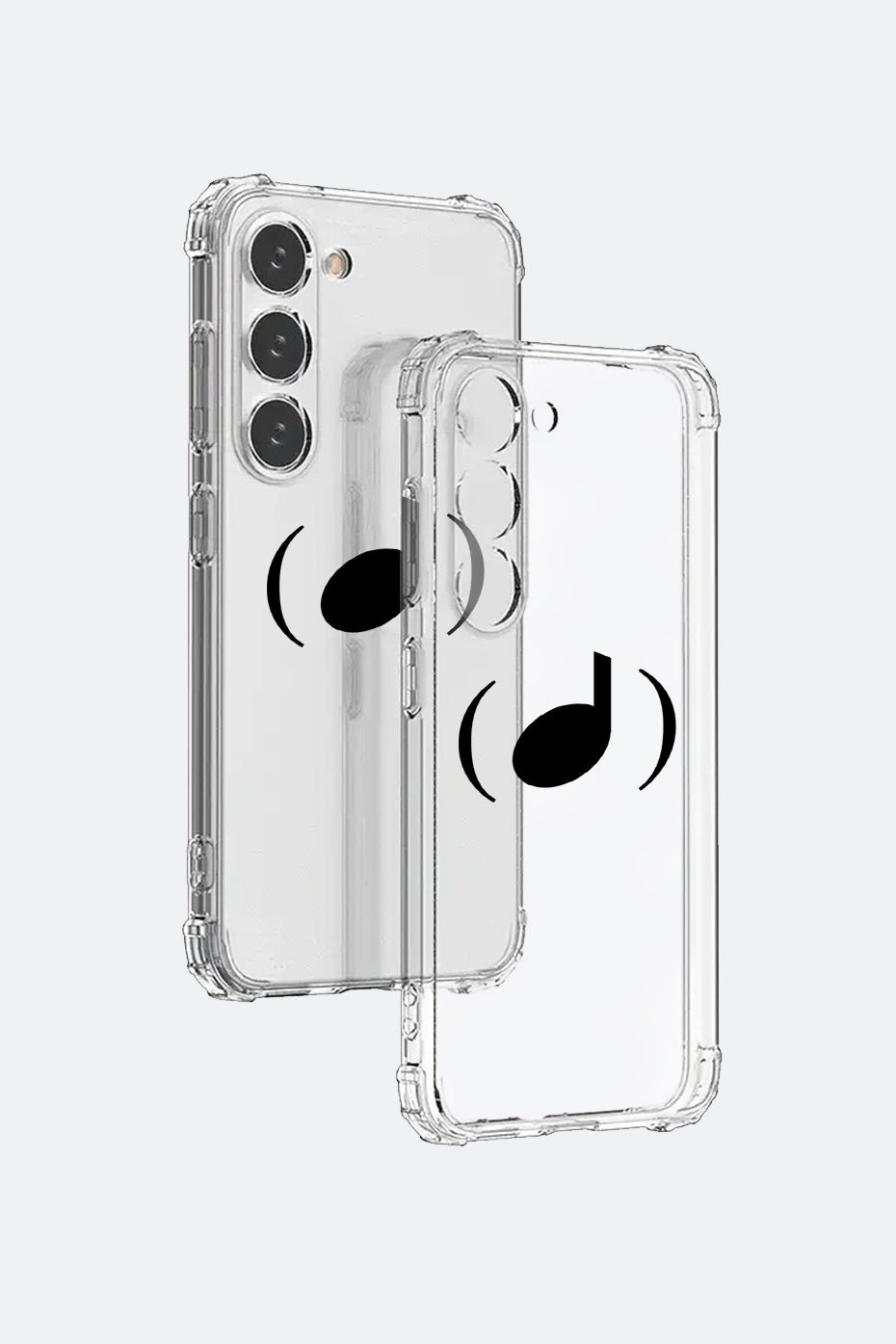 Give The Drummer Some™ Ghost Note™ - Clear Phone Case